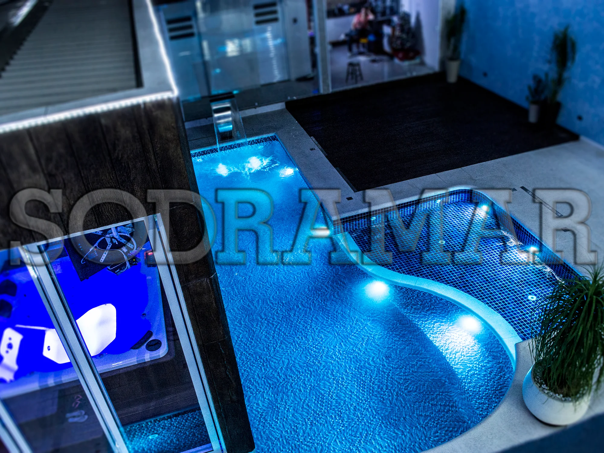 Iluminação para Piscinas - Sodramar