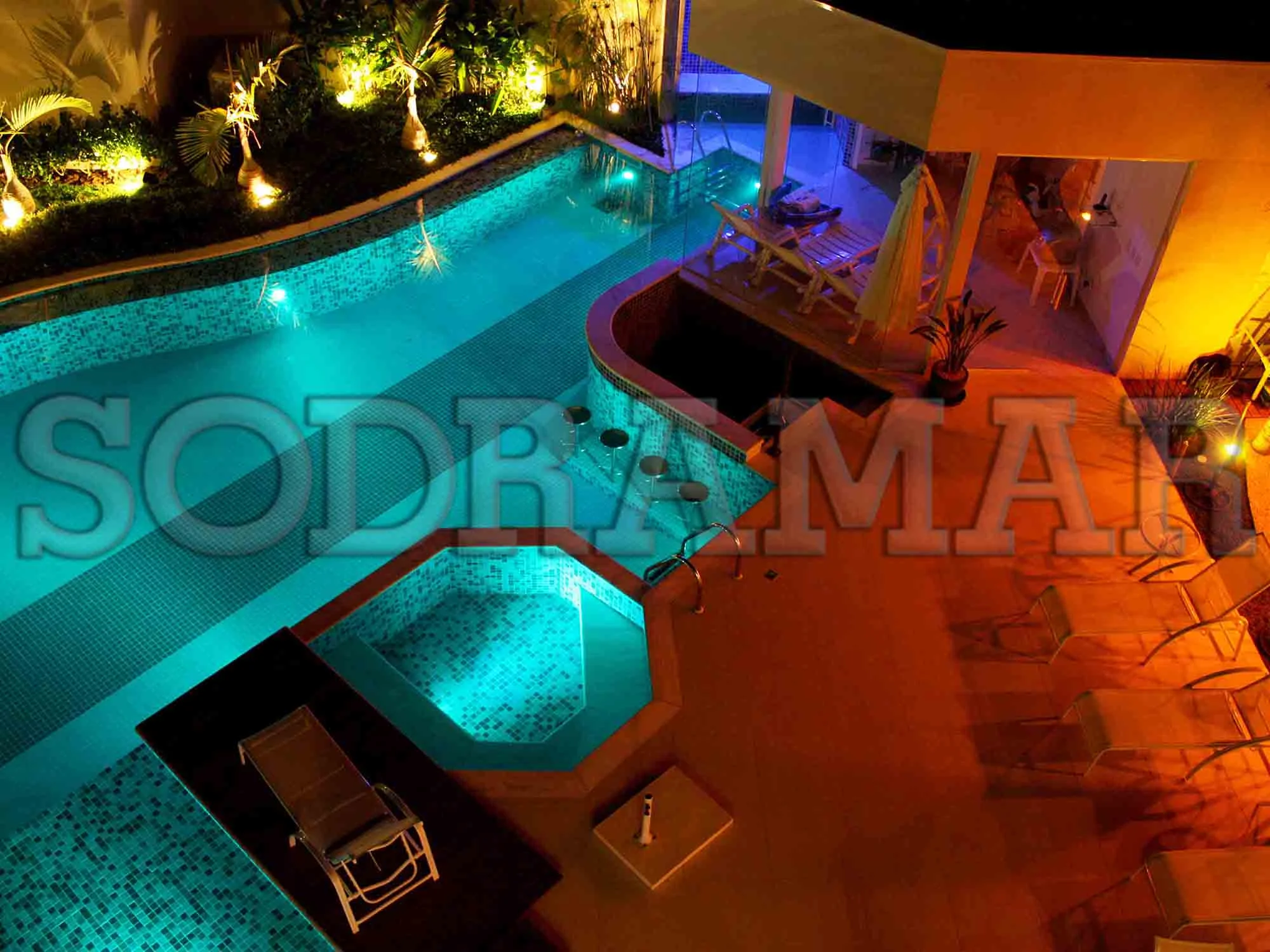 Iluminação para Piscinas - Sodramar